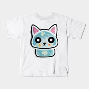 Skeptical Cat Kids T-Shirt